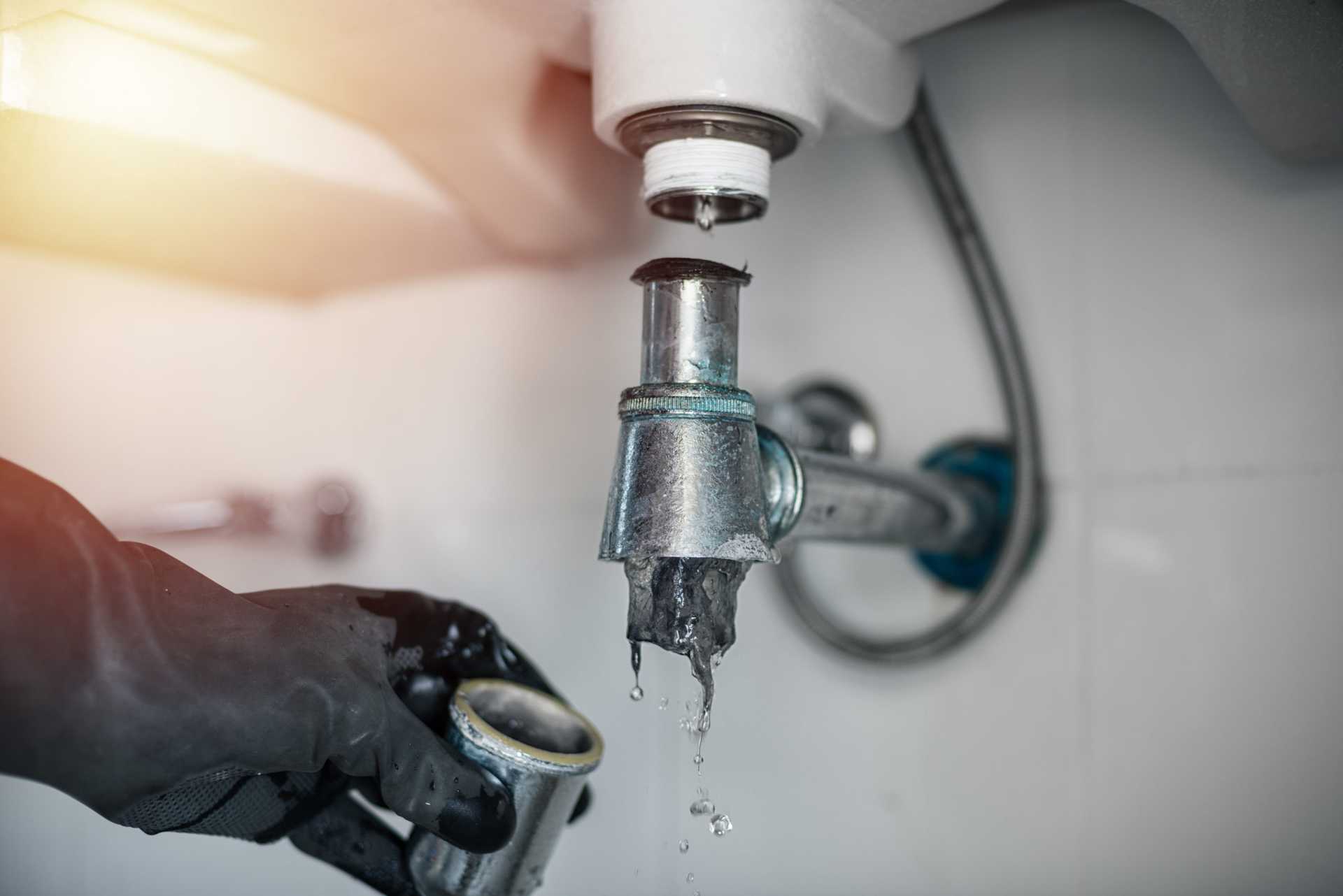 clogged drain
