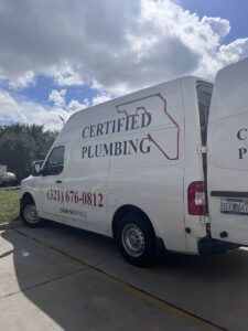 certified plumbing truck